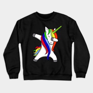 Colorfull Unicorn Style Crewneck Sweatshirt